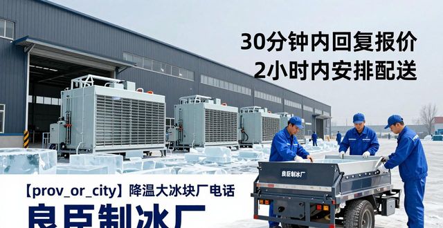 花都降温大冰块厂电话 良臣制冰厂